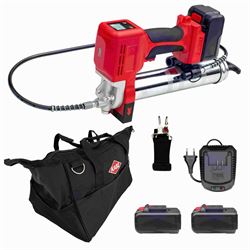 Akku fedtpresser, 21v lithium IoN-bat / lader